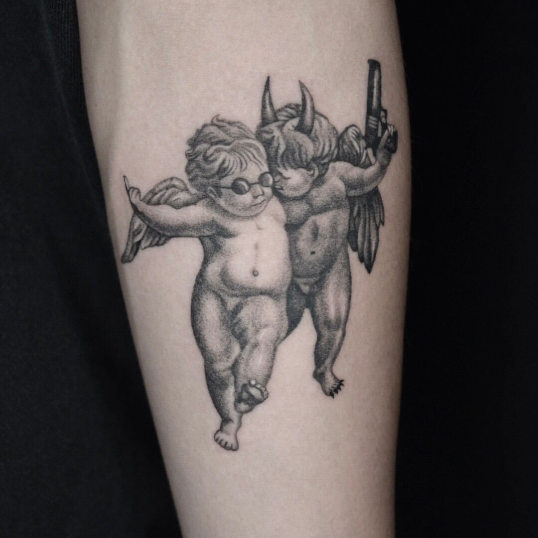刺青師-白少